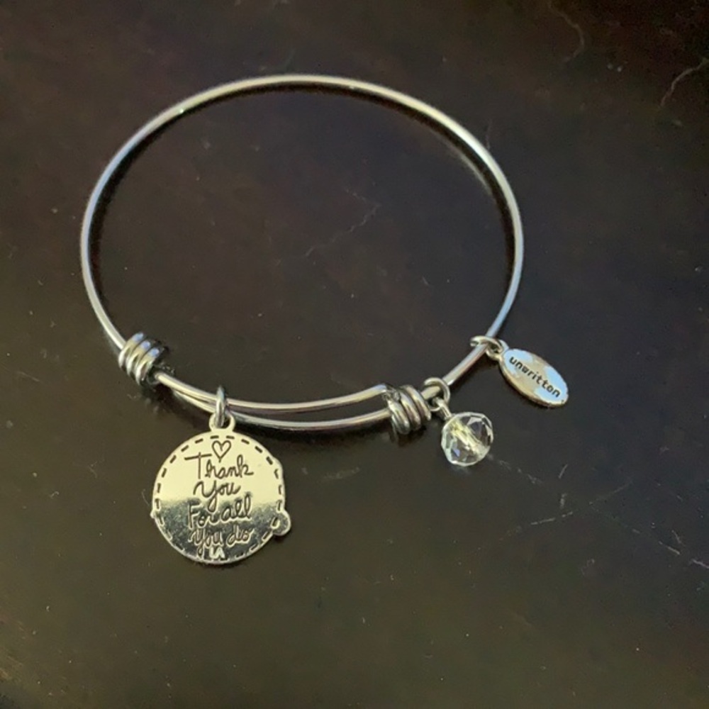 Silver Toned Bracelet for mom by Unwritten